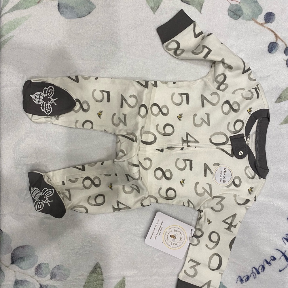 Burts bees pajamas 6/9 months